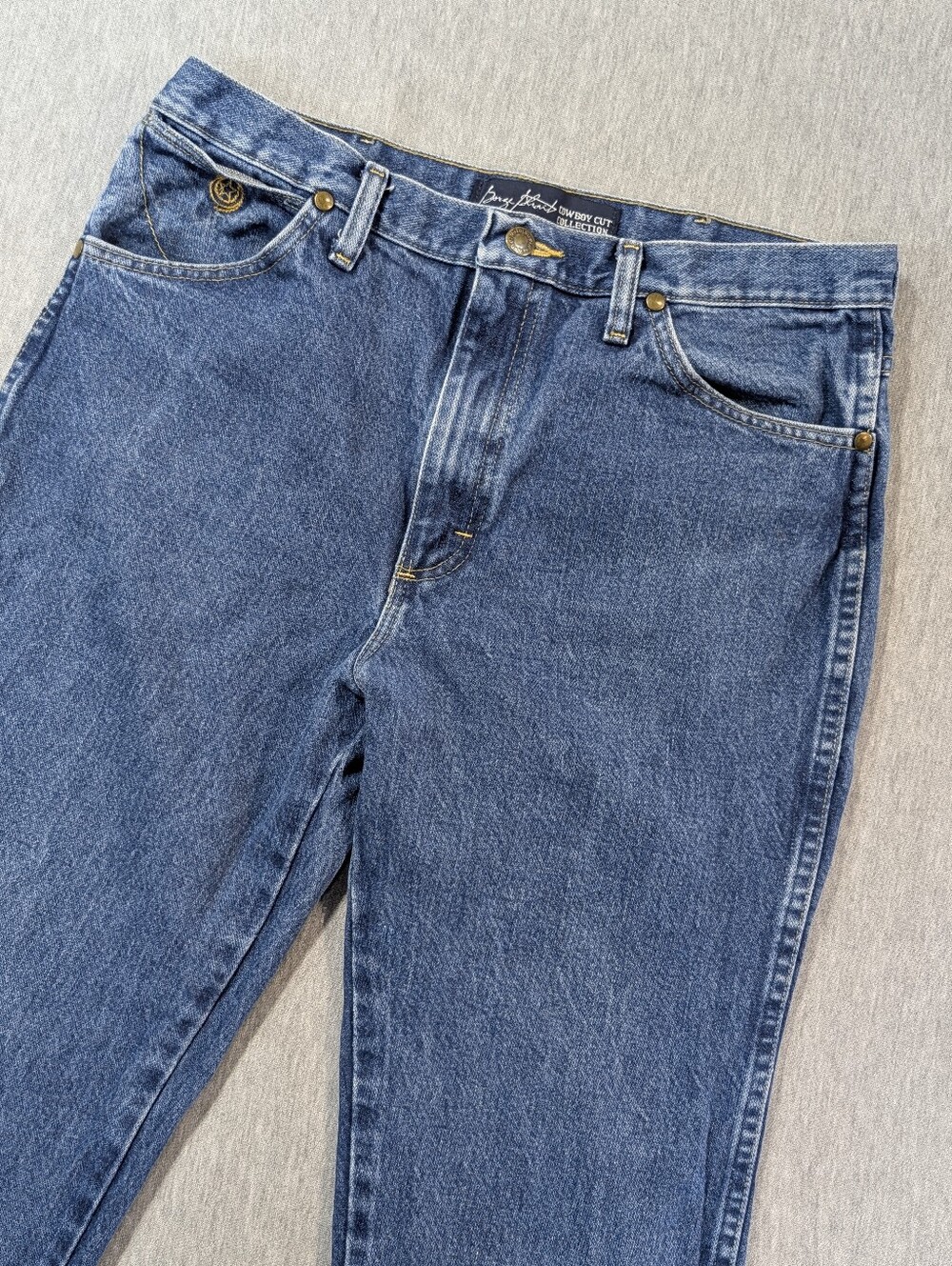 Wrangler George Strait Cowboy Cut Jeans Men's 33 X 30 Blue 936GSHD